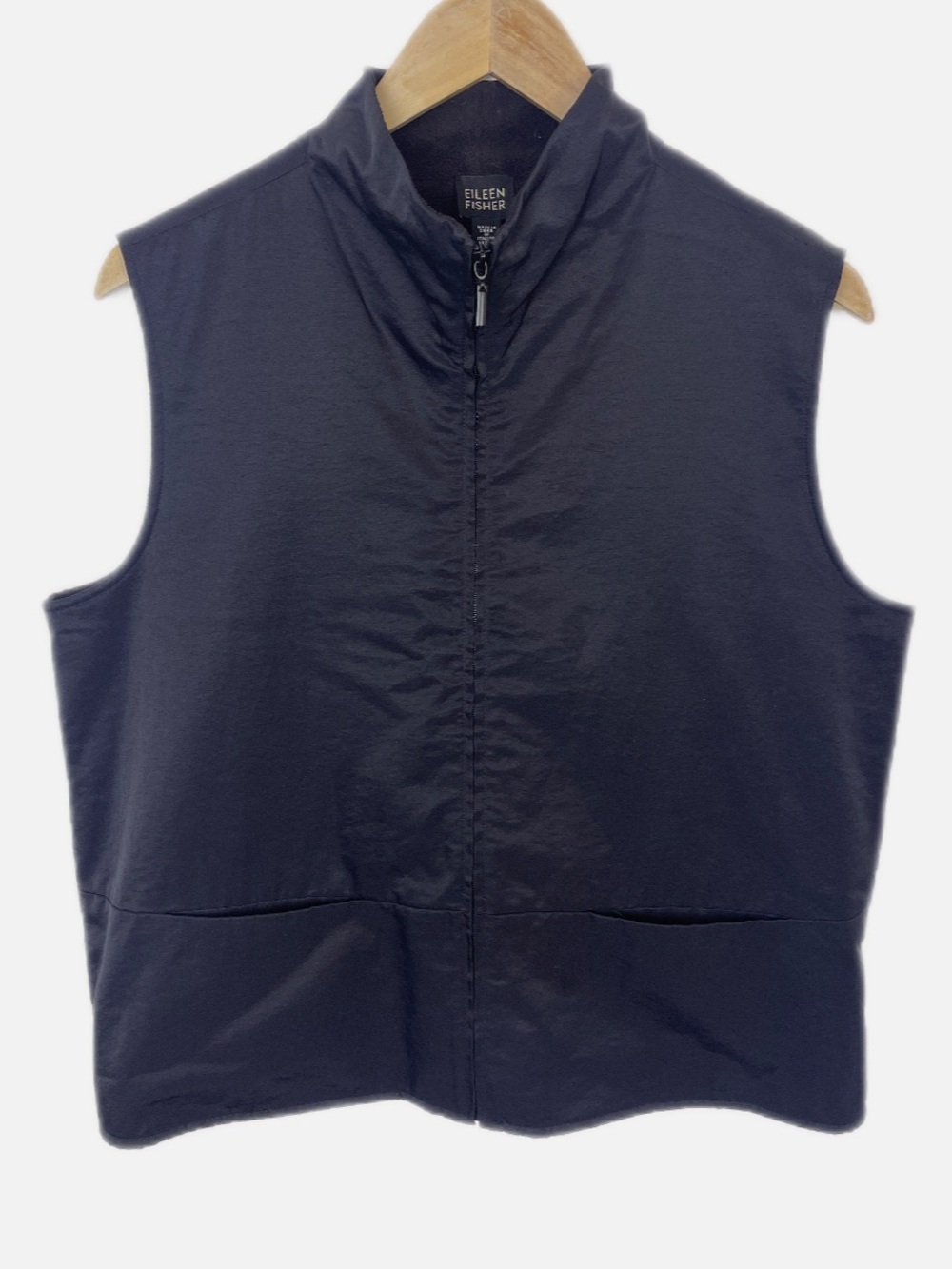 Eileen Fisher Italian Zip Vest M